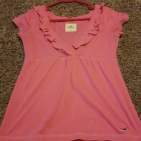 Pink Hollister Work or Casual Top