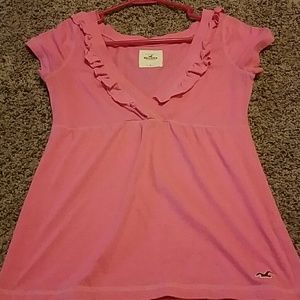 Pink Hollister Work or Casual Top