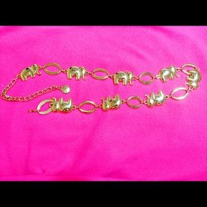 Cute elephant belt.😀