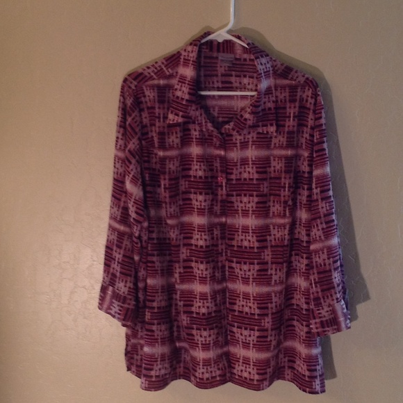 Aztec Print Top - Picture 1 of 3