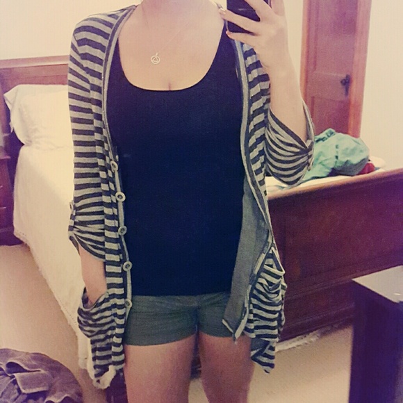 Silver & Gray Cardigan