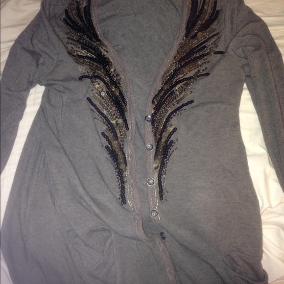 Miss Me sequin sweater