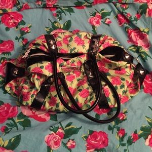 Betsey Johnson Floral Handbag