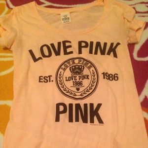 LOVE PINK SCOOPNECK XS