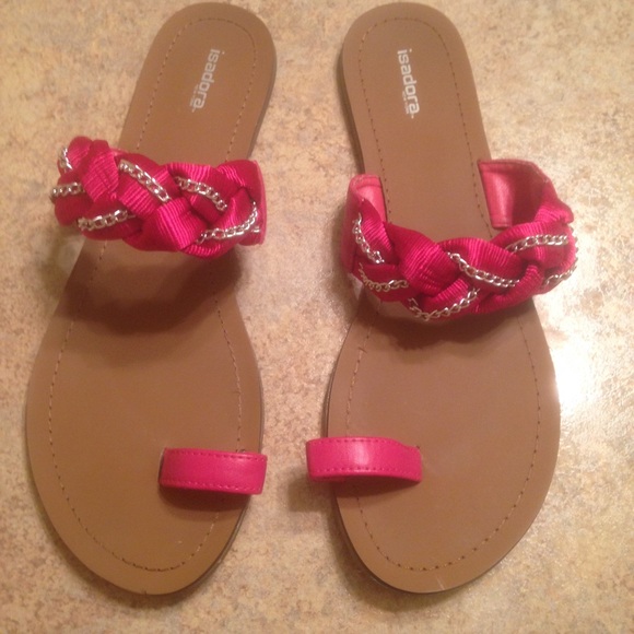 Pink sandals