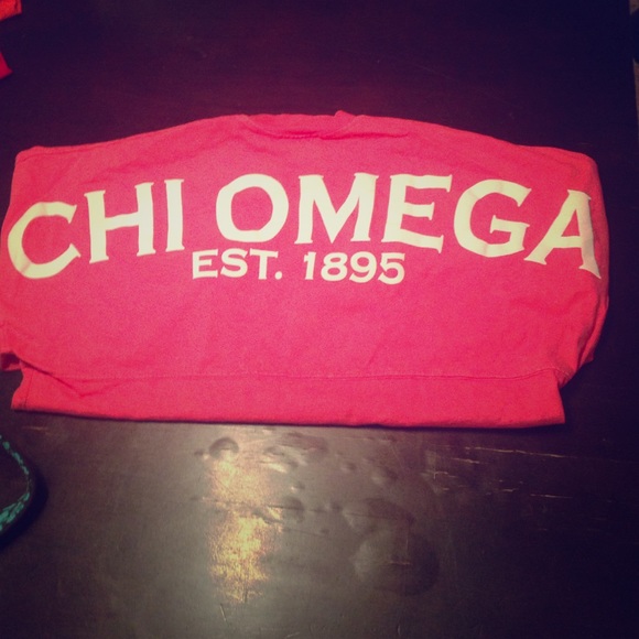 Chi Omega Pink Spirit Jersey