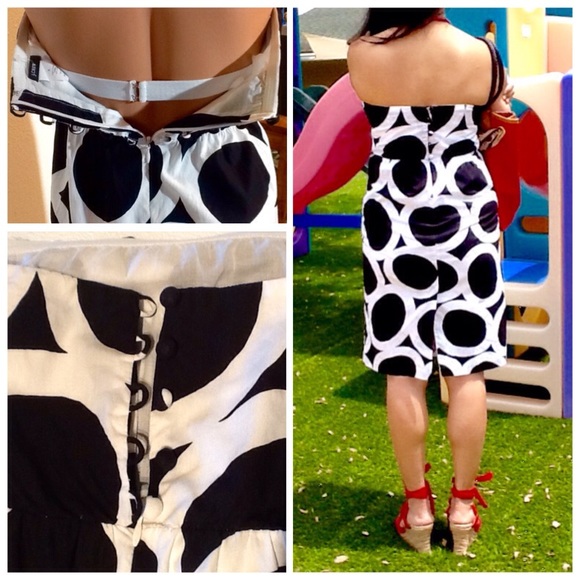 J. Crew Black and White Dress - Picture 2 of 3
