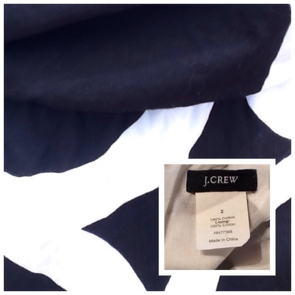 J. Crew Black and White Dress - Picture 3 of 3