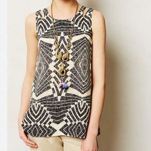 Anthropologie silk blouse