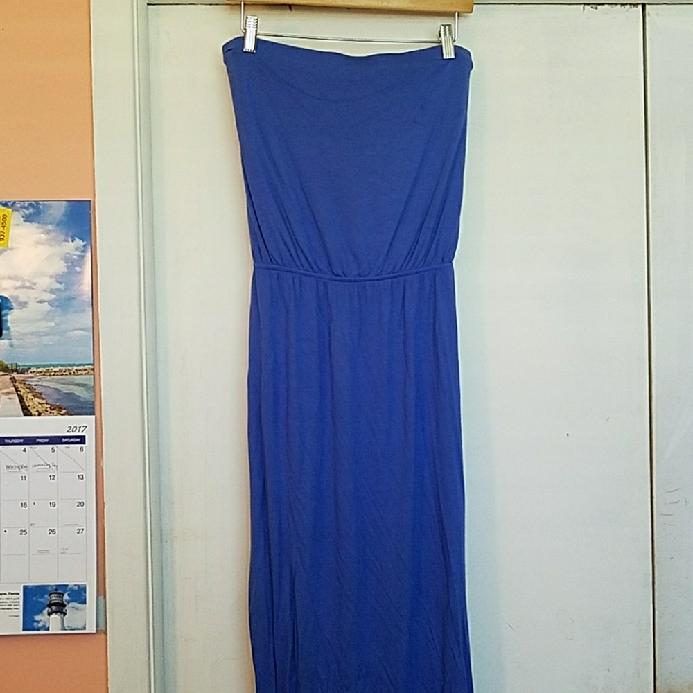 Gap Strapless Maxi Dress