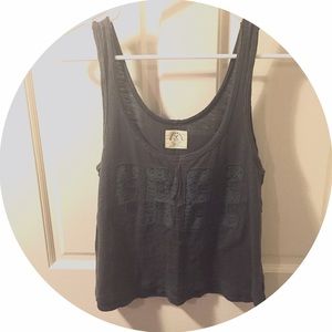 Cropped tank "FREE"