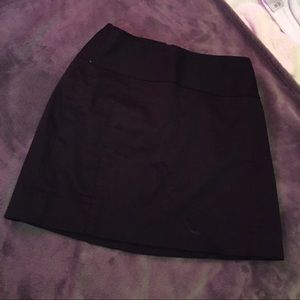Simple black dressy skirt