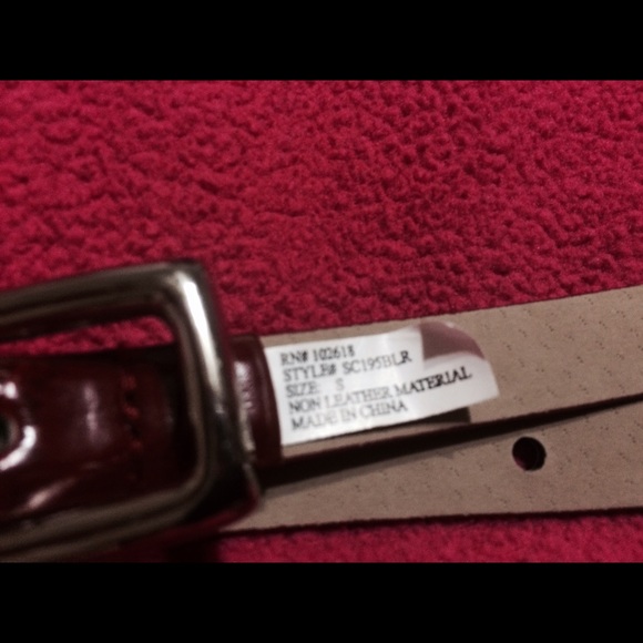 Maroon Belt - Picture 4 of 4