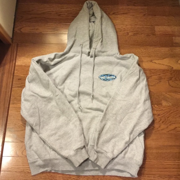 Grey hooded sweatshirt size medium