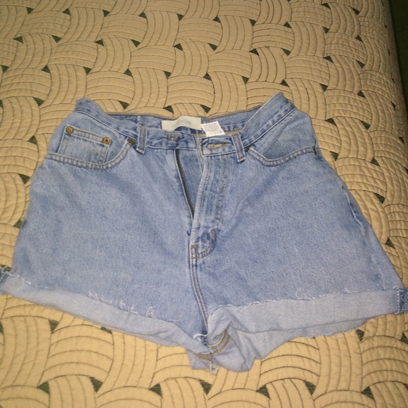 High waisted shorts
