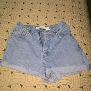High waisted shorts