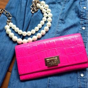 Pink Kate Spade Wallet