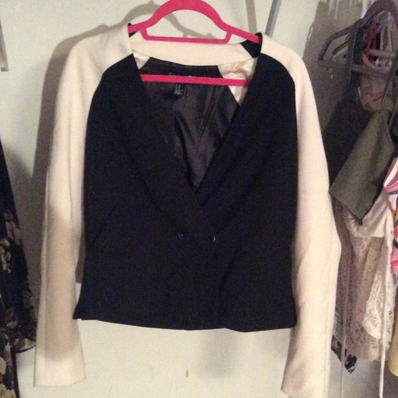 Two toned blazer