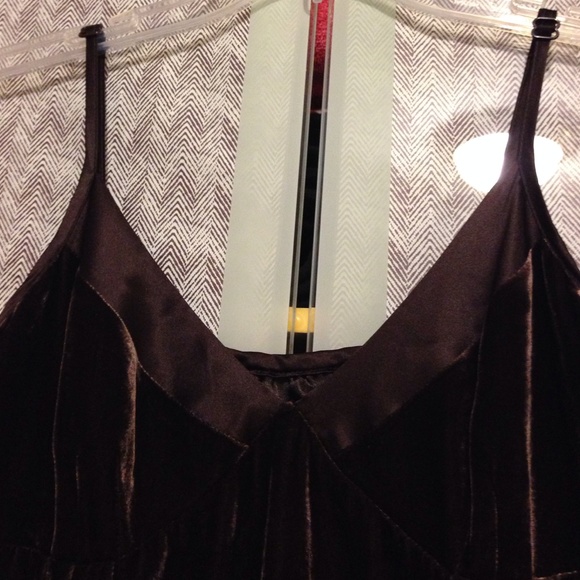 💖5 for $25 Brown velvet dress - Picture 3 of 4