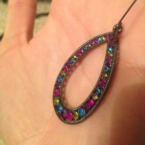 Colorful earrings - Picture 2 of 3