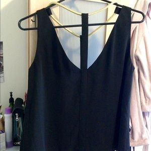 Cute black dressy top
