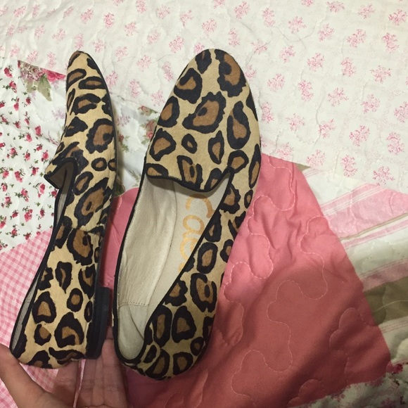 Sam Edelman Alvin leopard flats