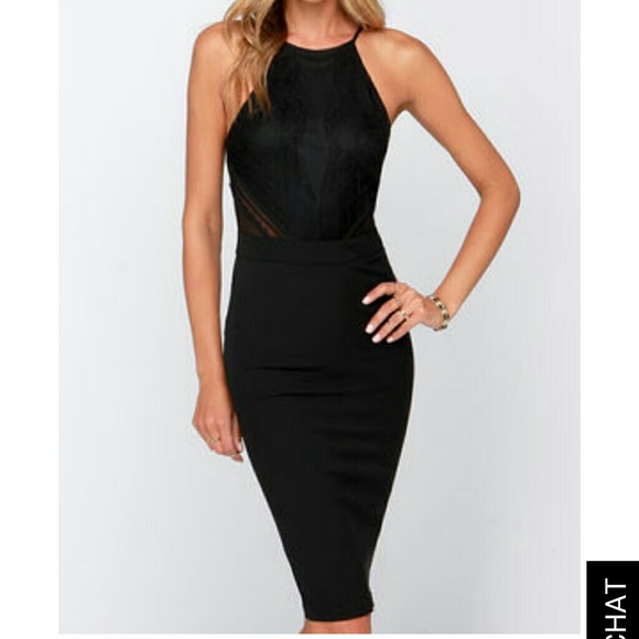 Lulus love mesh-age dress