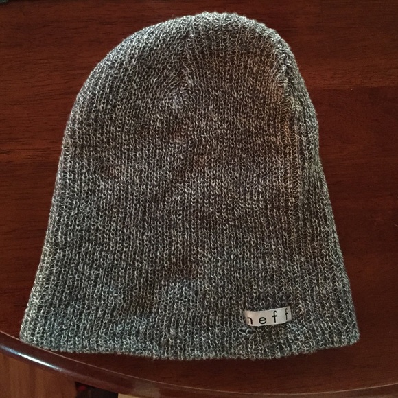 Grey neff beanie