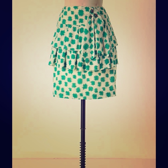 Anthropologie Landing Field Skirt Edme & Esyllte