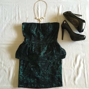Peplum dress.