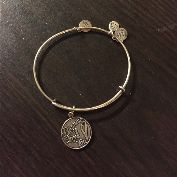 Alex & Ani Because I Love You bracelet