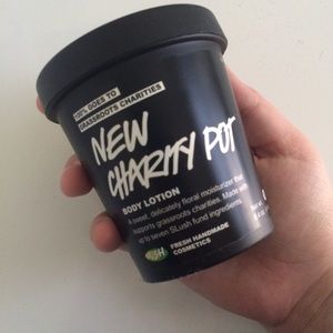 Lush charity pot lotion