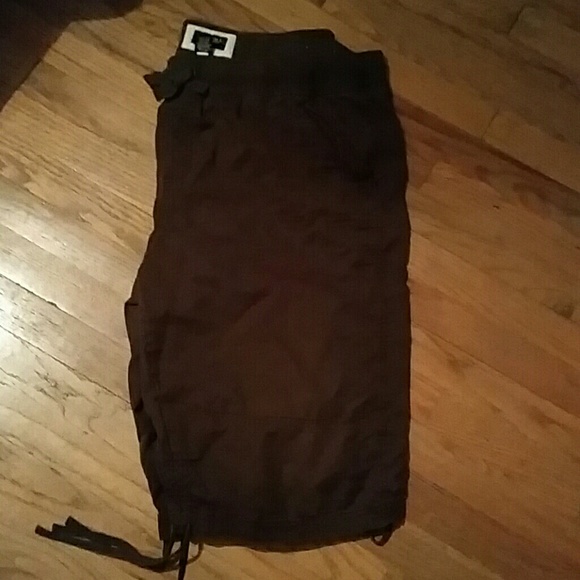 Brown Capris