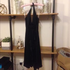 Karen Millen Black Halter-Neck Dress