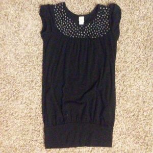 Black dress. For younger kids.
