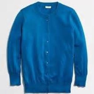 J Crew Factory blue clare cardigan ⚡️flash sale⚡️
