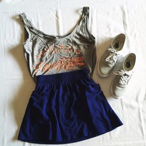 Casual skater skirt.