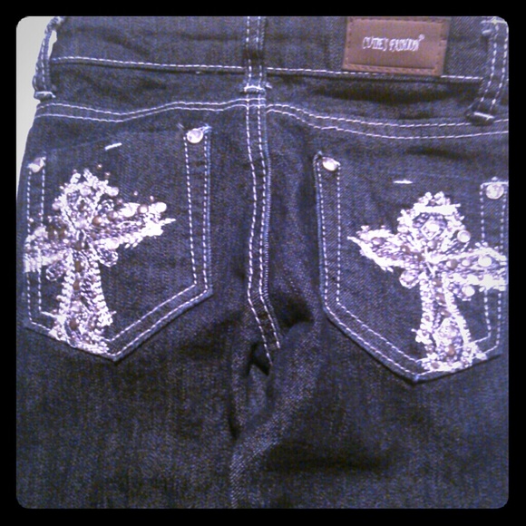 Rhinestone Jeans
