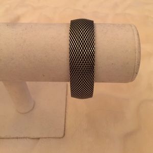 Silver mesh bracelet