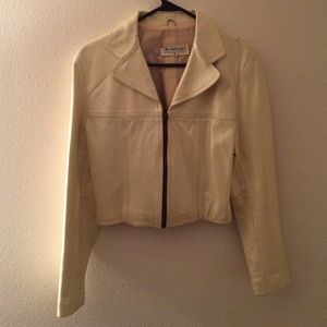 Ladies leather jacket