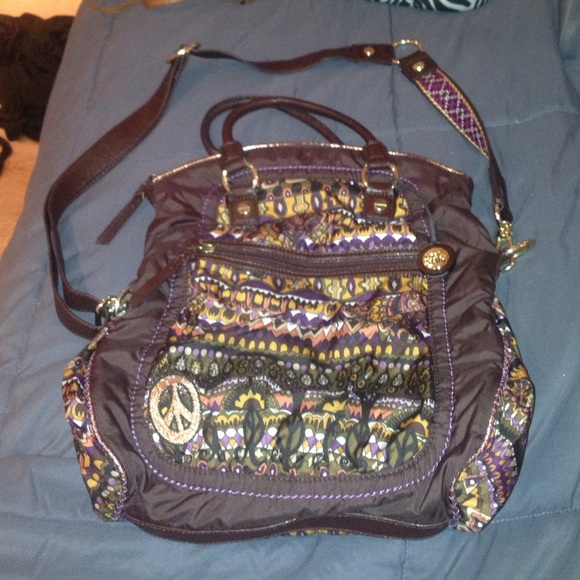 Fold Over Sak Crossbody