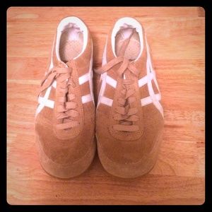 onitsuka tiger suede sneakers