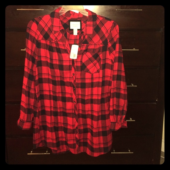 Forever 21 plaid shirt dress (BRAND NEW)