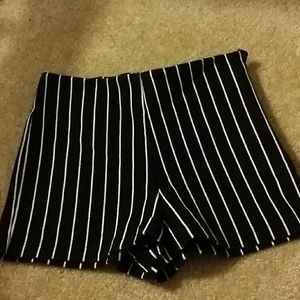Striped shorts