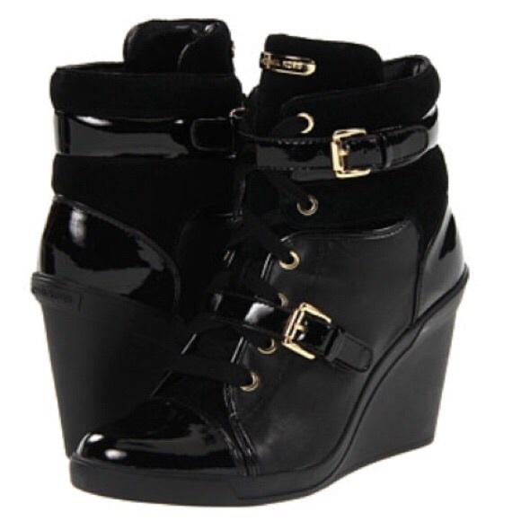 MICHAEL KORS Skid Wedge Sneakers