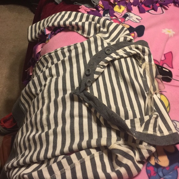 Stripped cardigan