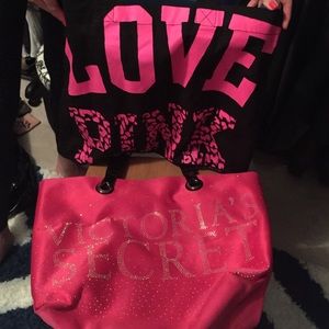 Victoria secret PINK beach totes