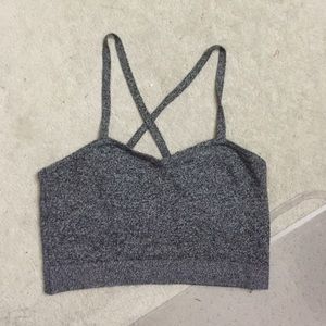 American Apparel grey bustier