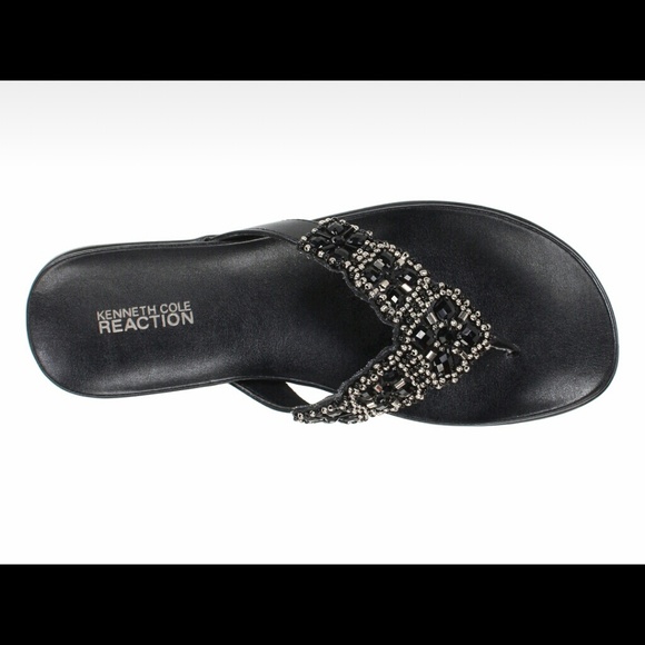 Kenneth Cole Reaction black sandals