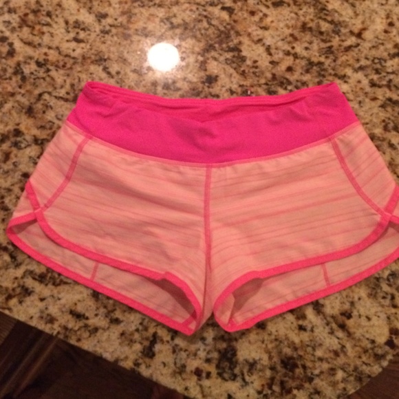 Lululemon pink shorts